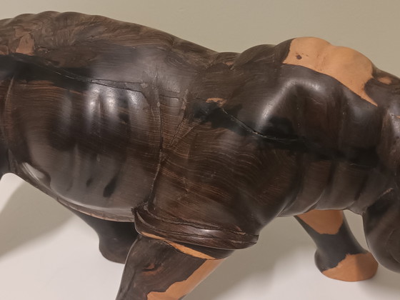Ebbenhouten Neushoorn – Decoratieve objecten, Wood (photo 13 of 13)