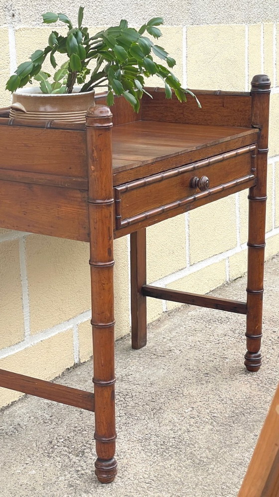 Image 1 of BUREAU Console 1900 dit BAMBOU