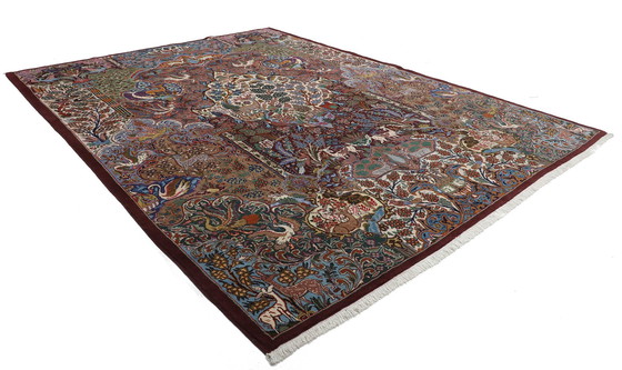 Image 1 of Tapis persan original noué à la main Kashmar Fein Paradise Design 395 x 296 cm Top condition