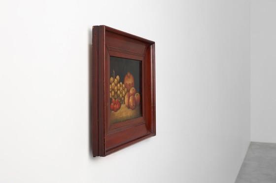 Image 1 of Dipinto ad olio su tavola del XVIII secolo, natura morta, Paesi Bassi