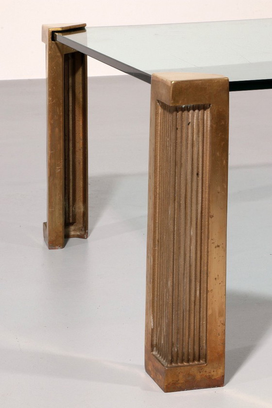 Image 1 of Salontafel van Peter Ghyczy Model T14 Vintage Design uit de jaren 70 (140x80x45)