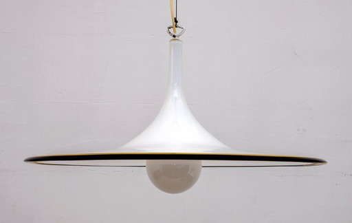 Mid-Century Modern Italian Chandelier Hat Murano Glass, 1970