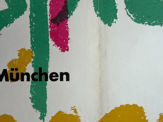 Charles Lapicque (1898-1988), Städtische Galerie München, 1962, originele vintage tentoonstellingsposter (photo 7 of 12)