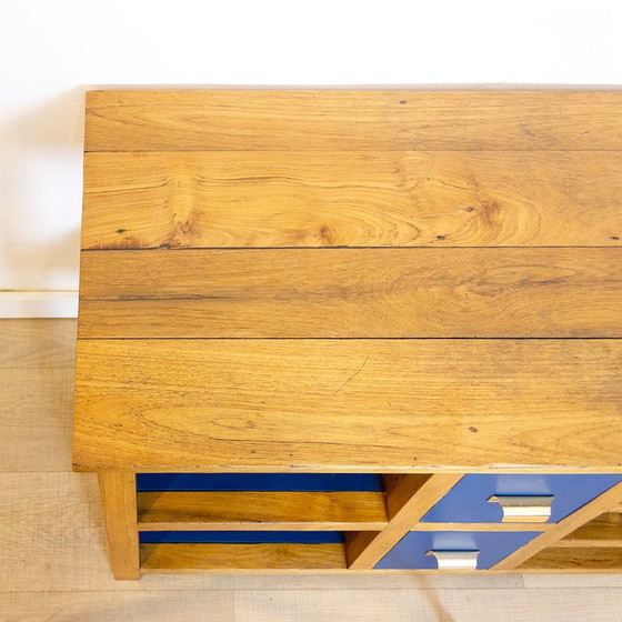 Image 1 of Spanish TV Console in Teak Wood, 1970s