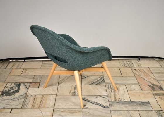 Image 1 of Juego de dos sillones Shell de Miroslav Navratil, década de 1960, Checoslovaquia