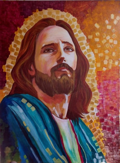 JESUS Variante Peinture originale
