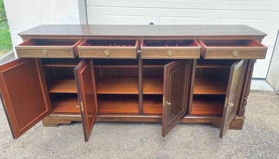 Image 1 of Louis Philippe style mahogany sideboard