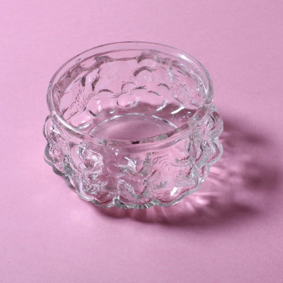 Image 1 of Mid-Century Pressed Glass Bowl: Vladislav Urban Design, Czech Republic