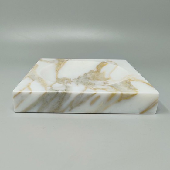Italiaanse onyx rookset in mid-century modern stijl uit de jaren 60 met tafelaansteker en asbak. Normale (photo 9 of 12)