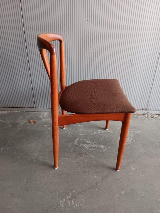 Image 1 of Johannes Andersen "Juliane" dining table set - Denmark 1960s