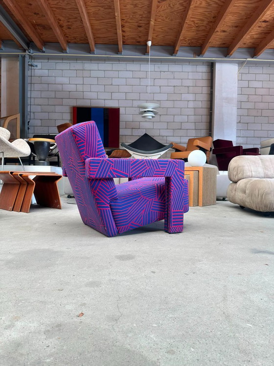 Cassina 637 Utrecht Sessel Limited Edition (Neu) – Textile (photo 3 of 7)