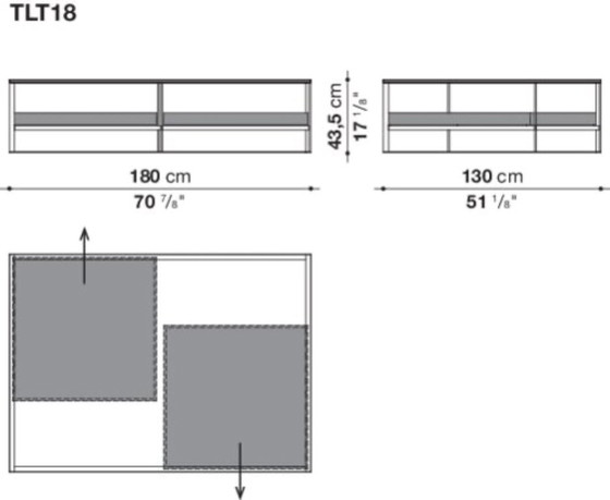 Table basse Maxalto Lithos – Tables basses, Glass (photo 6 of 6)
