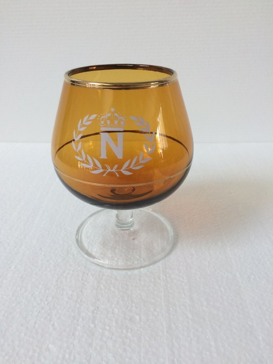 Image 1 of "Napoleon" Cognac Glasses x6