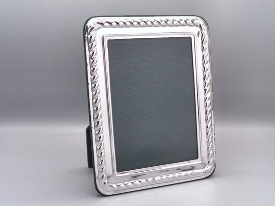 Image 1 of Handgegraveerd, verzilverd metalen frame, model San Marco, 13x18 cm.