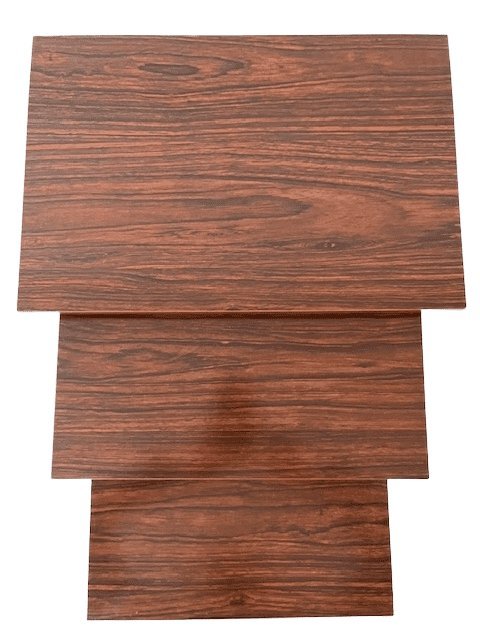 Image 1 of Tavolini laterali mimiset in stile moderno danese di metà secolo, anni '60