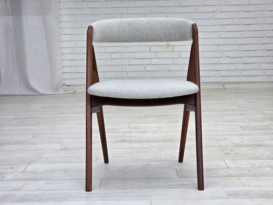 Image 1 of 1960s, Danish design by Th.Harlev, model 205, set of 4 reupholstered chairs.