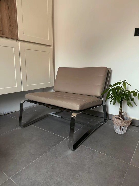 Image 1 of 2x Fauteuils de salon matelassés Minotti Delaunay