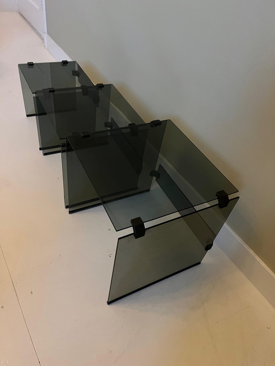 Image 1 of Vintage 70s Space Age Mimiset rookglas