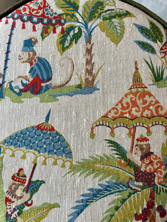 Image 1 of Pouf/table d'appoint/tabouret de bar fait main neuf