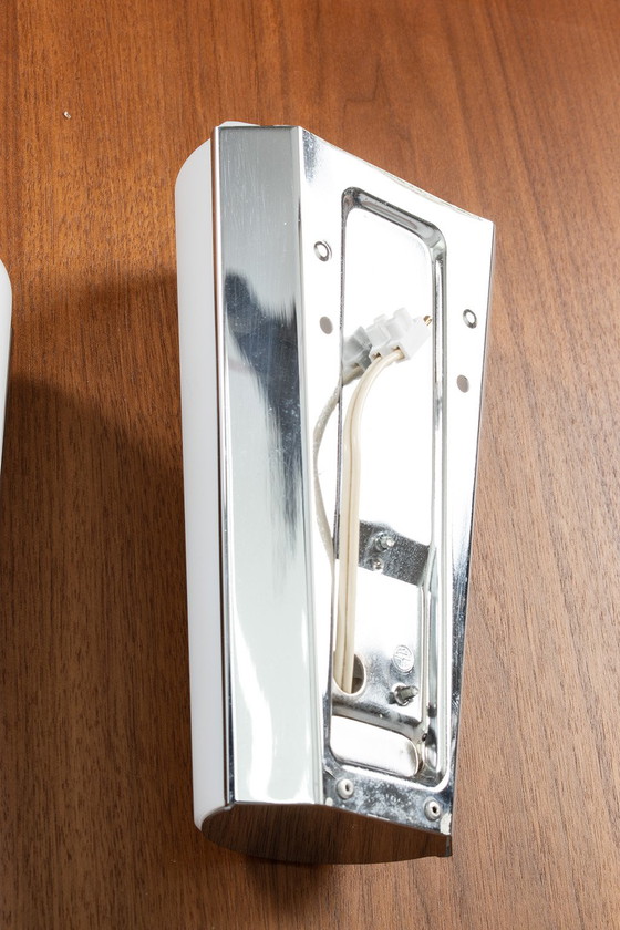 Image 1 of Paar Glashutte Limburg wandlampen