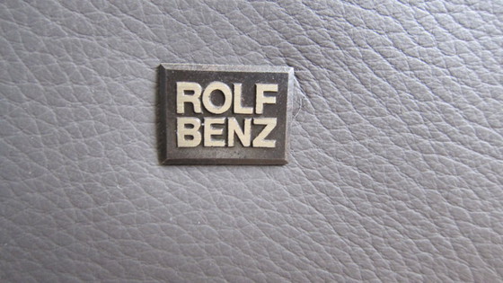 Image 1 of Sofá icónico de diseño en piel "Rolf Benz" modelo 1600. ¡En excelente estado!