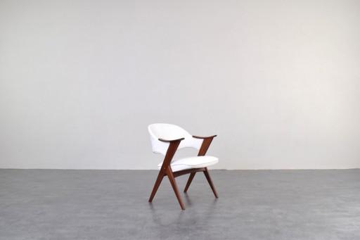 Sillón noruego de teca Modelo Blinken de Sigurd Ressell para Rastad & Relling, años 50.
