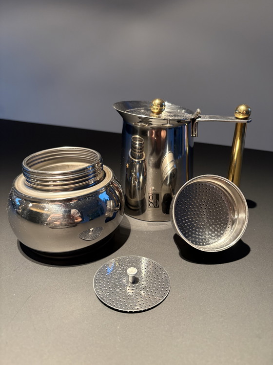 Vintage Guido Bergna Monza Espresso Pot – Crockery, Metal (photo 6 of 11)