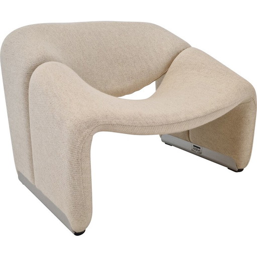 Modello vintage F598 Groovy armhair di Pierre Paulin per Artifort, 1980