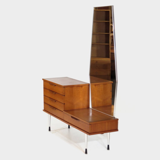 Image 1 of Vintage mid - Century dressing table in teak, 1960s