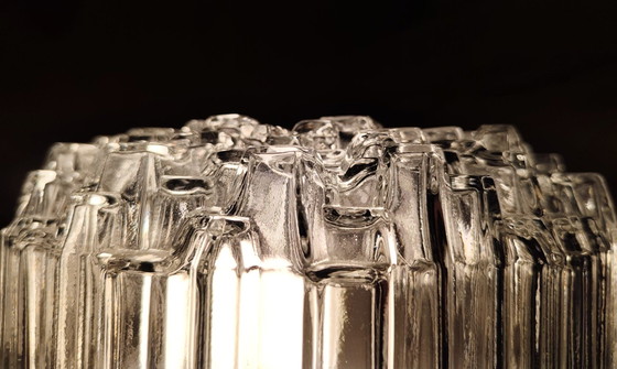Image 1 of Hoffmeister Eisglas Decken/Wandleuchte 