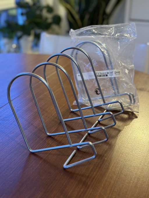 6x sujetalibros vintage IKEA Flit diseño Hagberg & Hagberg - 2 nuevos en embalaje