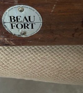 Image 1 of Driezit En Twee Enkele Zetels Alsook Twee Koffietafels Van George Van Rijck Voor Beaufort: Minimalistisch En Modernistisch Uit