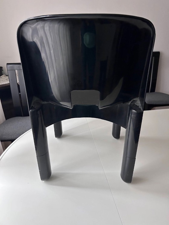 Image 1 of Rara sedia Kartell 4860/861 – Design Joe Colombo – Vintage Black