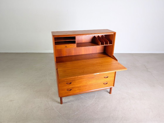 Image 1 of Peter Hvidt Orla Mølgaard-Nielsen Secretary Midcentury Søborg teak