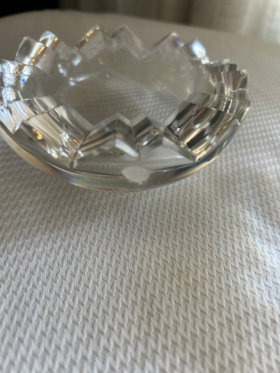 Image 1 of Ensemble de 2 coupes en cristal vintage Rosenthal Studio-Line « Dents de scie ».