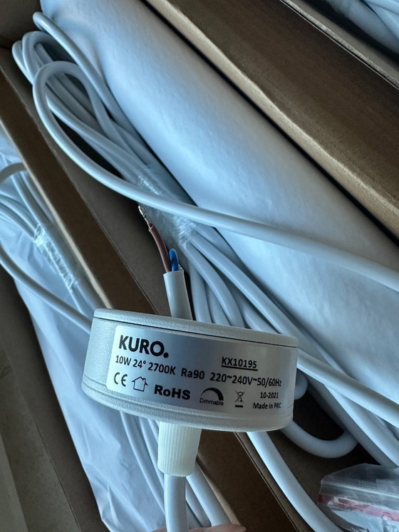 Image 1 of 4 x Kuro Sprint Pendant Ceiling 2700K Dimbaar