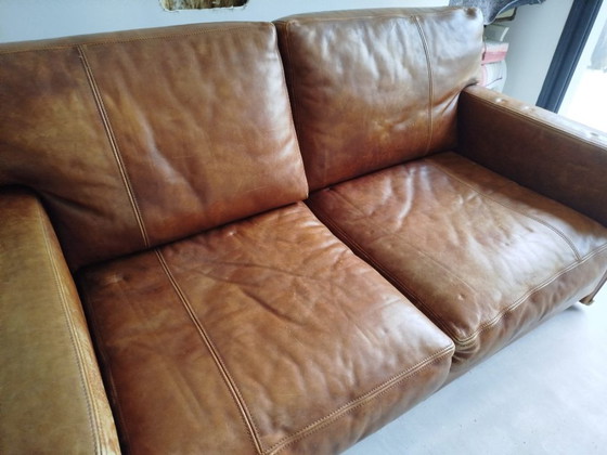 Image 1 of Italian leather sofa