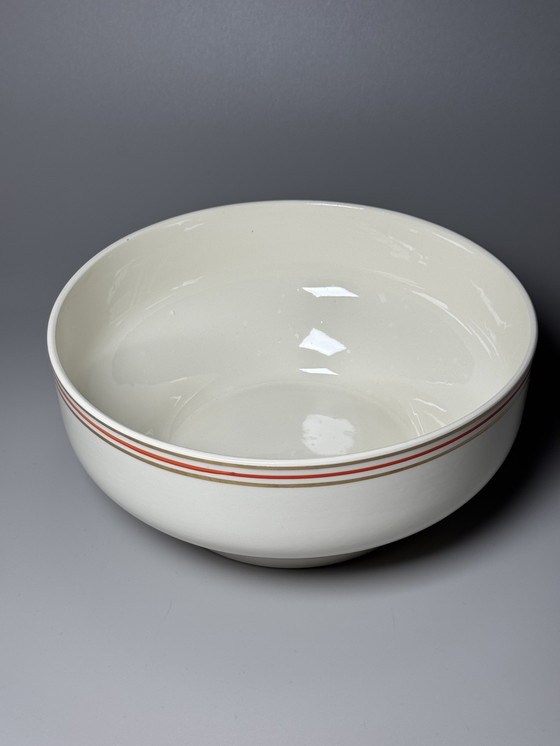 Image 1 of Boch Frères, Art Deco – Große Servierschüssel & Soßenschüssel (1940er Jahre)