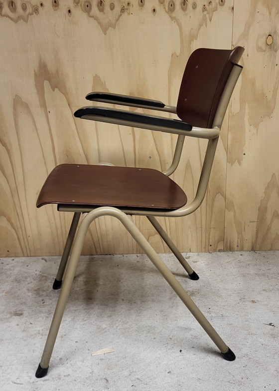 Chaise Vintage Salvanitas N.V. Metaalindustrie Oosterhout – Galvanitas, Fauteuils, Metal, Plastic (photo 4 of 13)