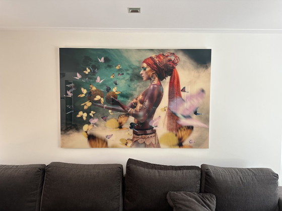 Image 1 of La donna con le farfalle III