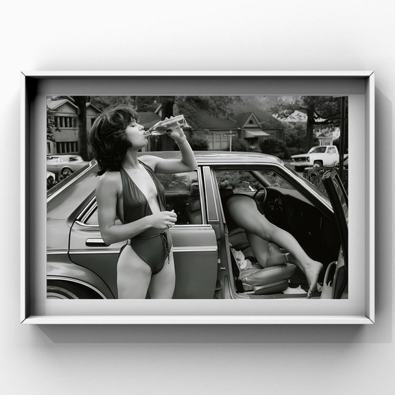1x Jane Birkin – Scena Estiva Mid-Century Anni '70 – Fotografie, Carta (photo 2 of 5)