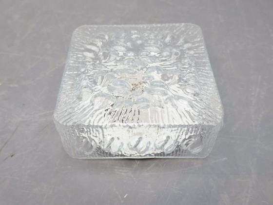 Plafoniera vintage / vetro metallo / quadrata – Plafoniere (photo 4 of 5)