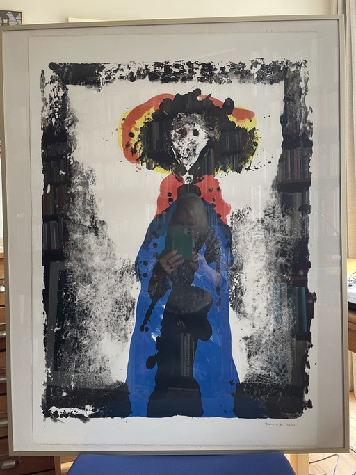Lithograph by Jef Diederen