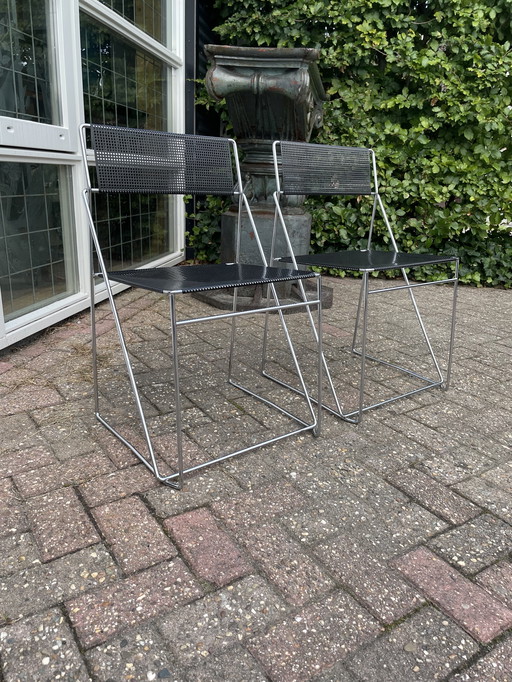 2x X-line draadstoel, Nils Jorgen Haugesen