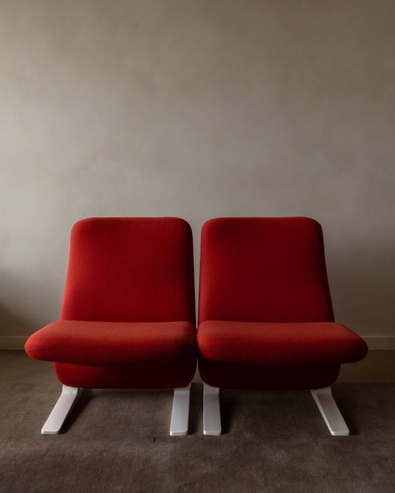 Image 1 of Sillones Pierre Paulin Concorde F780 para Artifort (juego de 2), década de 1960