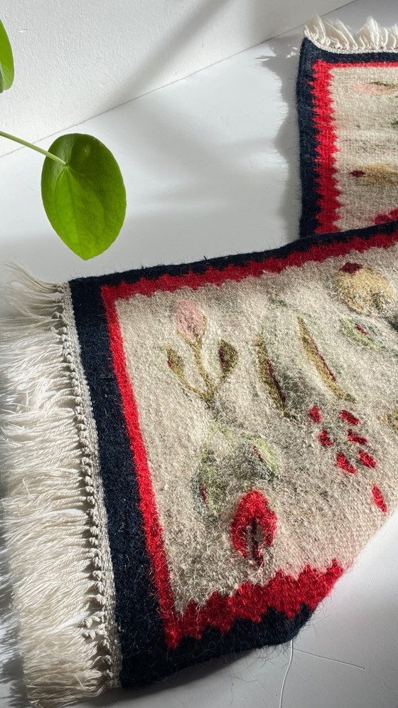 Image 1 of Rollakan Rug, Vintage Tulip Design