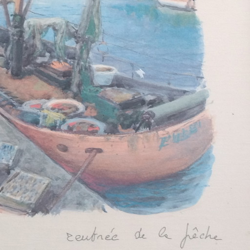 Paul Levine lithograph