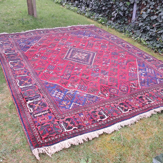 Image 1 of Antieke pers vloerkleed 
