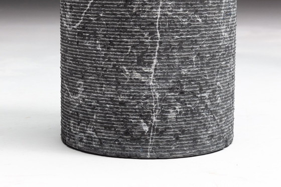 Image 1 of Esstisch aus Marmor und Glas von Massimo Vignelli, Italien, 1980er Jahre