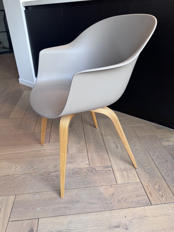 Image 1 of Gubi Bat dining chairs beige